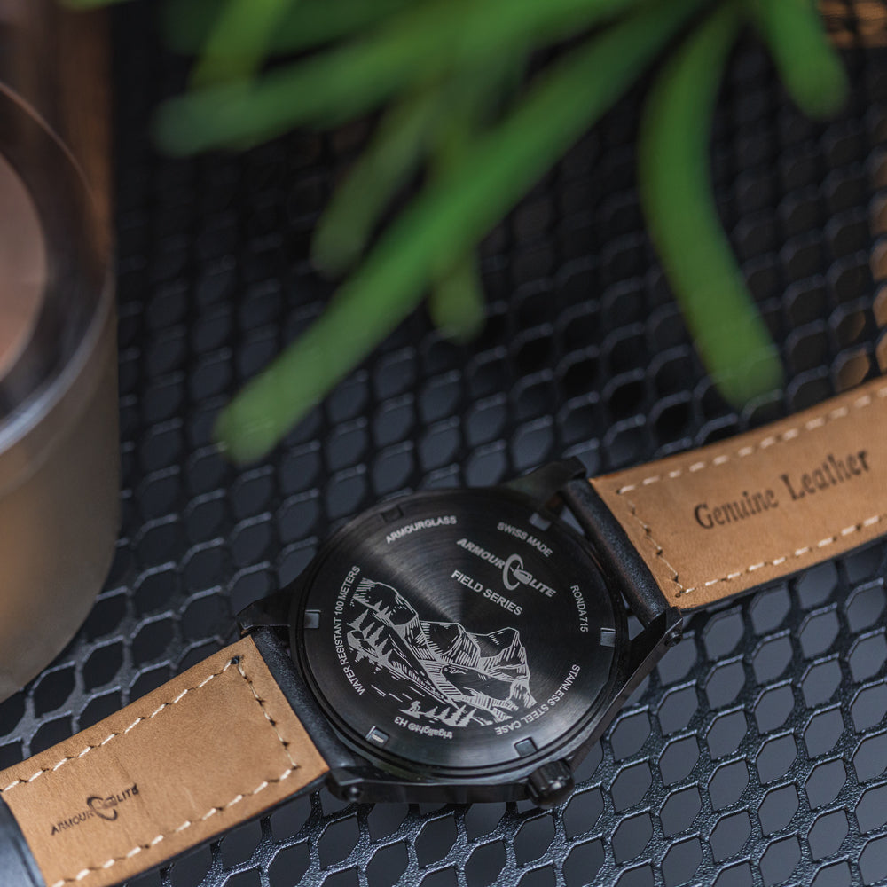 ArmourLite Field Series AL115 Swiss Made Tritium Illuminated Watch with Shatterproof Armourglass