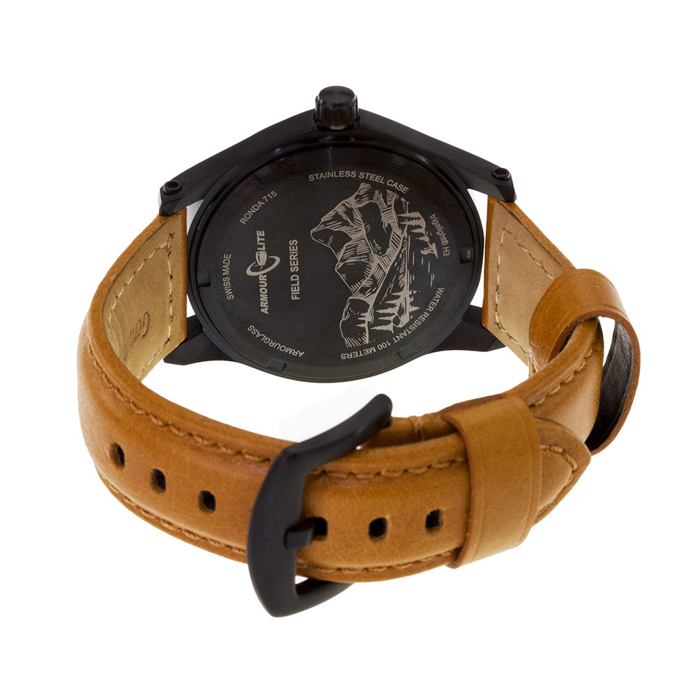 ArmourLite Field Series AL125 Swiss Made Tritium Illuminated Watch with Shatterproof Armourglass