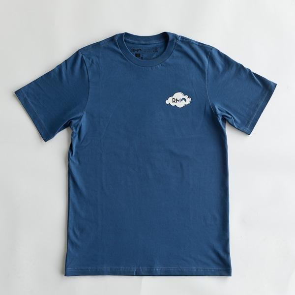 Rock Monkey Climb with the Clouds S/S Tee Blue