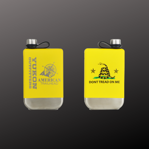 9oz Don't Tread on Me Whiskey Flask