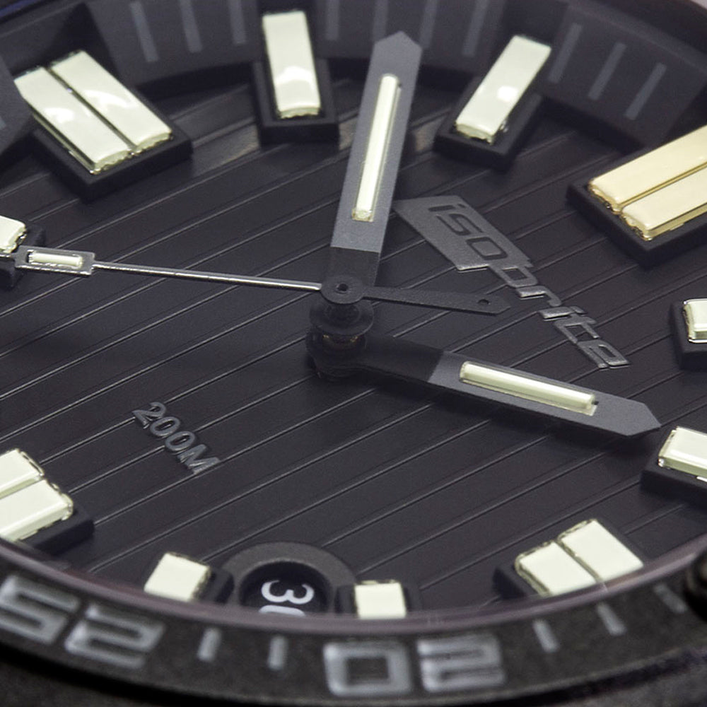 ArmourLite Isobrite ISO3003 Afterburner Black T100 Tritium Illuminated Watch