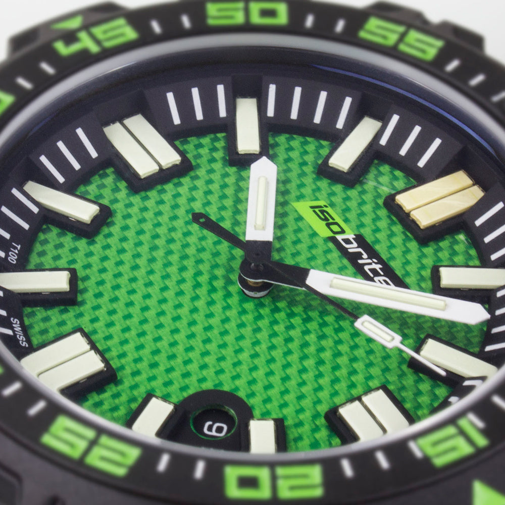 ArmourLite Isobrite ISO4002 Afterburner Green T100 Tritium Illuminated Watch