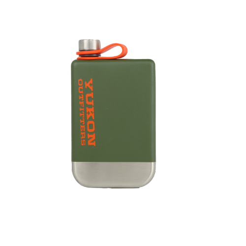 9oz OD Green Highline Whiskey Flask