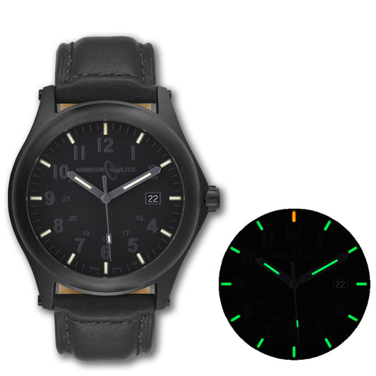 ArmourLite Field Series AL115 Swiss Made Tritium Illuminated Watch with Shatterproof Armourglass