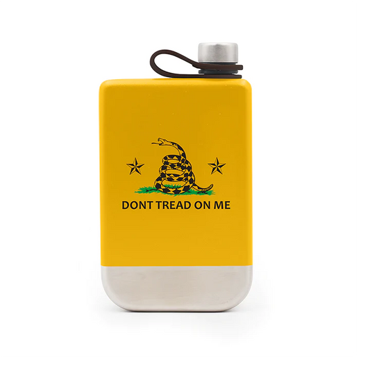 9oz Don't Tread on Me Whiskey Flask