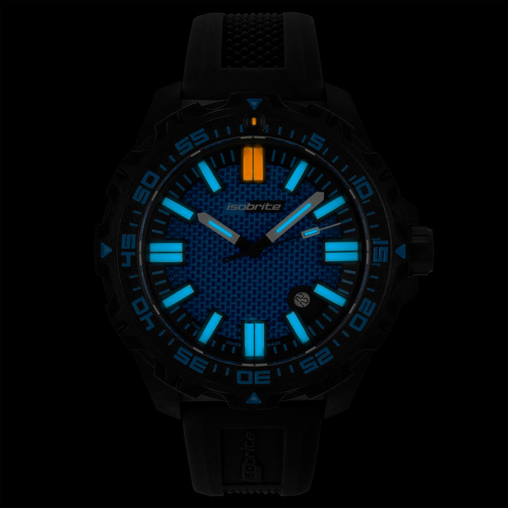 ArmourLite Isobrite ISO4001 Afterburner Blue T100 Tritium Illuminated Watch